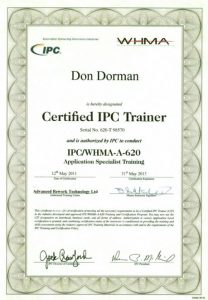 IPC 620 Trainer Certified