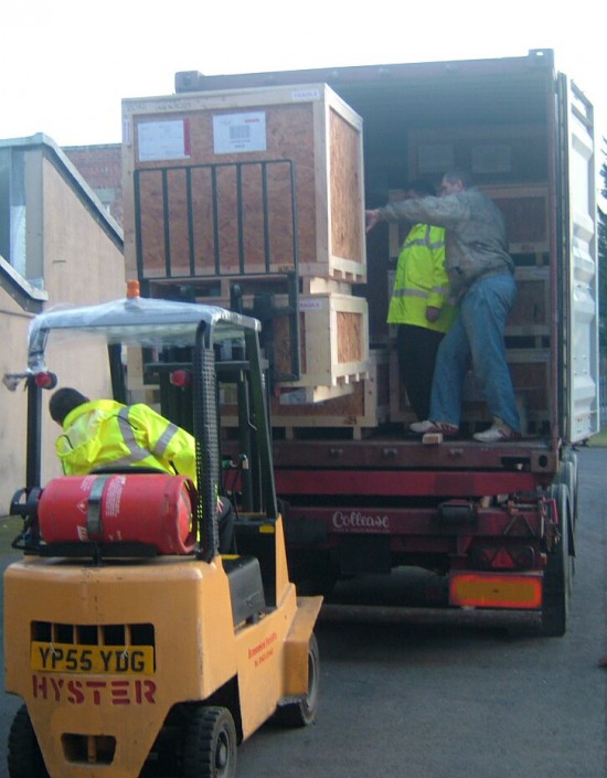 Rockford ships first container to Bangalore